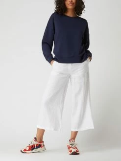 Christian Berg Woman Culotte Aus Leinen - Weiß