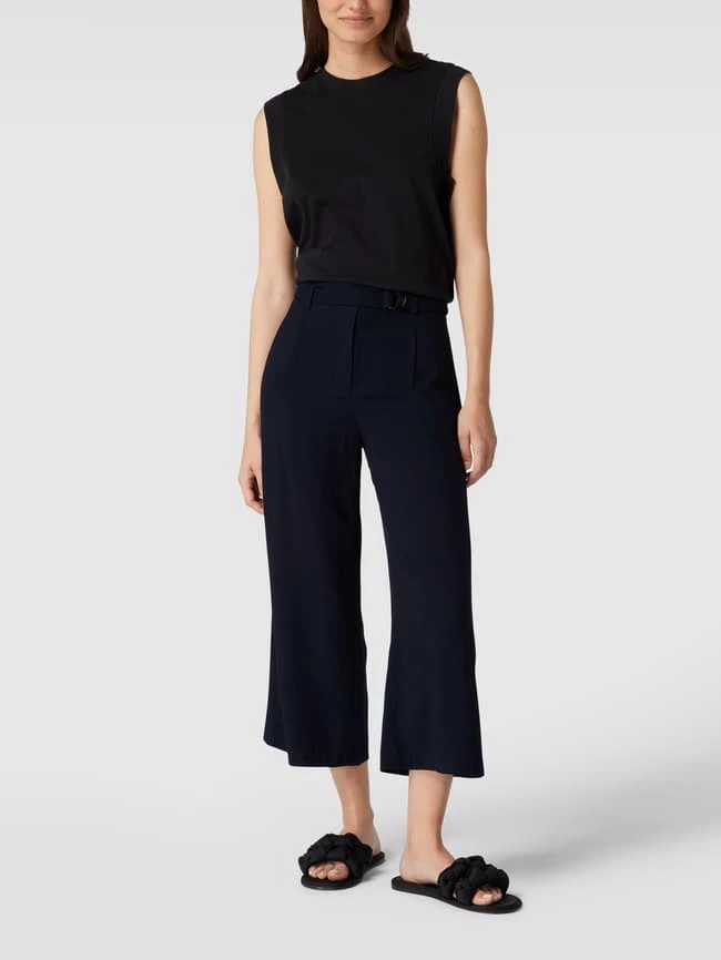 Christian Berg Woman Culotte Mit Stoffgürtel - Dunkelblau