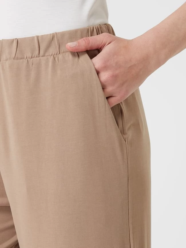 Vila Culotte Aus Modalmischung - Sand – Bild 3