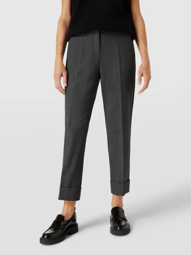 Cambio Hose Mit Bügelfalten Modell 'Krystal' - Dunkelgrau – Bild 4