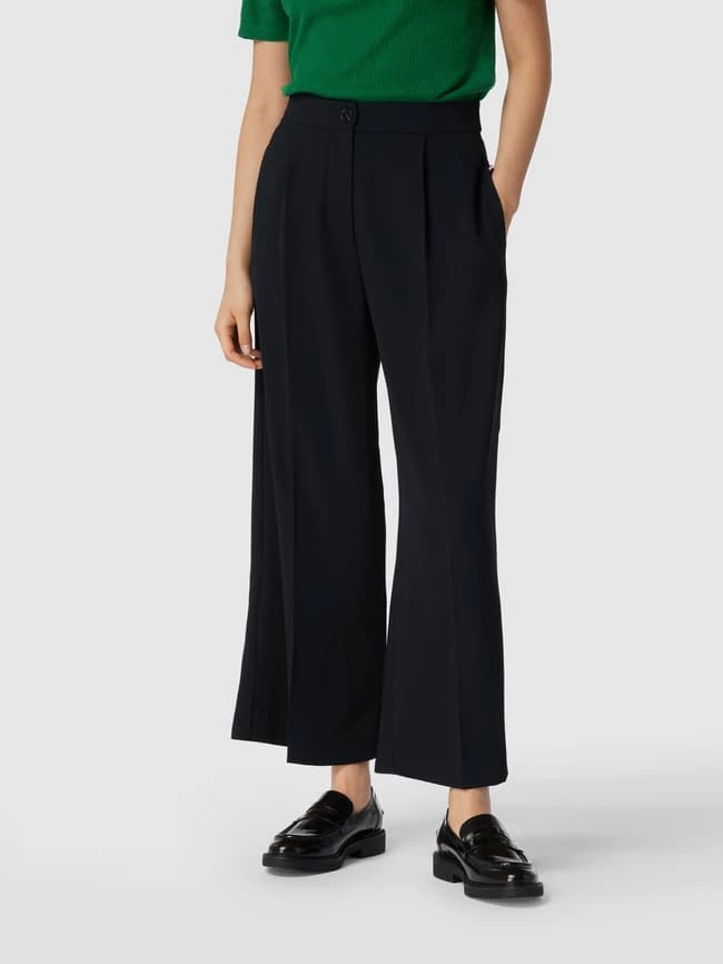 Tommy Hilfiger Colette Mit Bundfalten - Marineblau – Bild 4