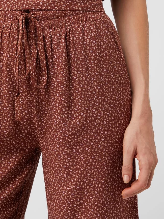 Soyaconcept Culotte Mit Floralem Muster - Bordeaux Rot – Bild 3