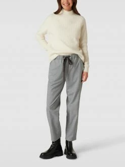 Marc O'Polo Stoffhose Mit Elastischem Bund - Anthrazit