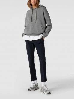 Cambio Stoffhose Mit Stretch-Anteil Modell 'Stella' - Marineblau