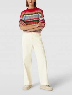 Marc O'Polo Bootcut Cordhose Mit Eingrifftaschen - Offwhite