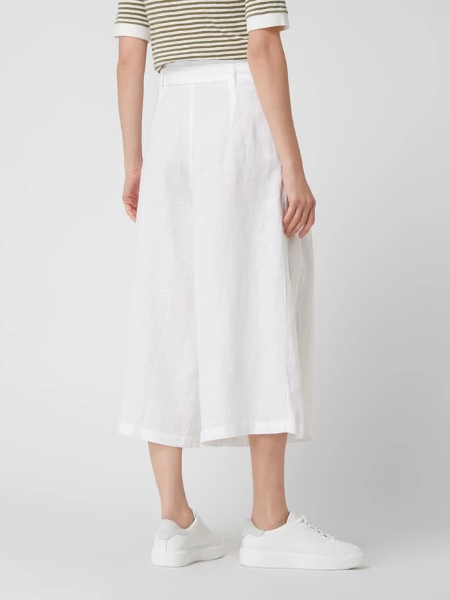 Fynch-Hatton Culotte Aus Leinen - Weiß – Bild 5