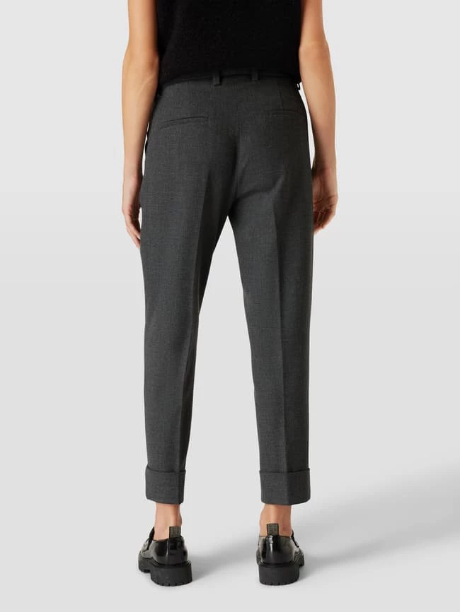 Cambio Hose Mit Bügelfalten Modell 'Krystal' - Dunkelgrau – Bild 5