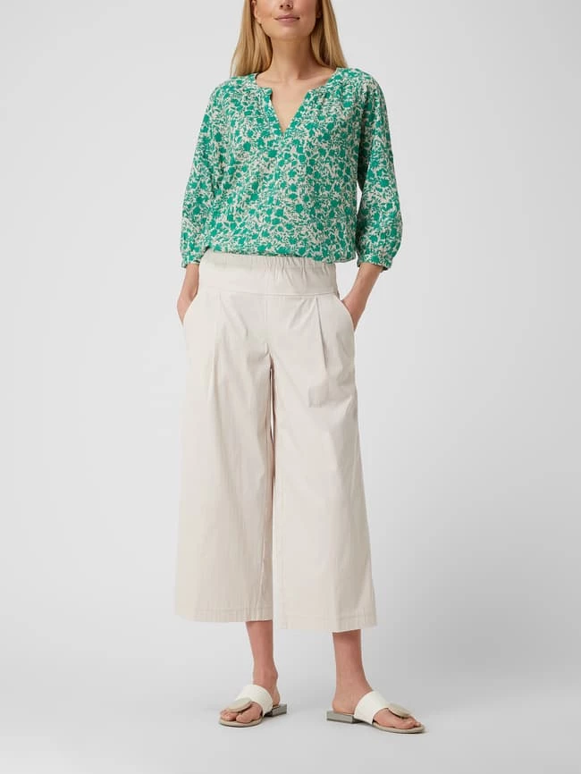 Brax Culotte Mit Bundfalten Modell 'Maine' - Sand