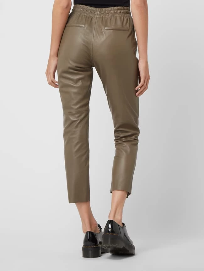 Oakwood Culotte Aus Leder Modell 'Gift' - Taupe – Bild 5