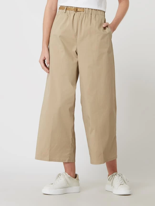 White Sand Culotte Mit Elastischem Bund Modell 'Carol' - Beige – Bild 4
