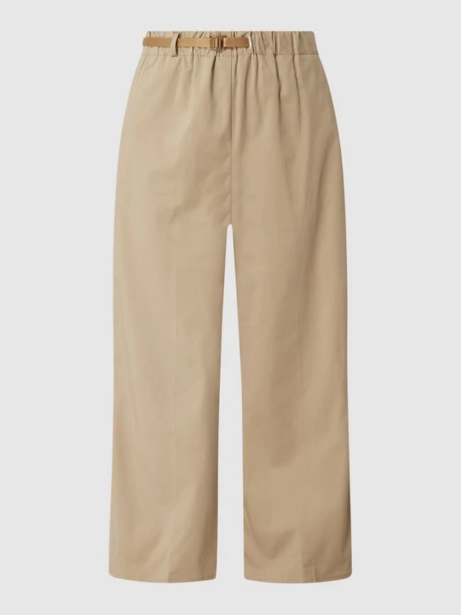 White Sand Culotte Mit Elastischem Bund Modell 'Carol' - Beige – Bild 2