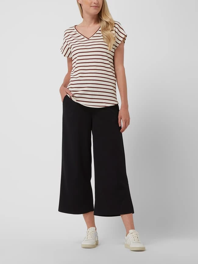 Soyaconcept Culotte Mit Stretch-Anteil - Schwarz