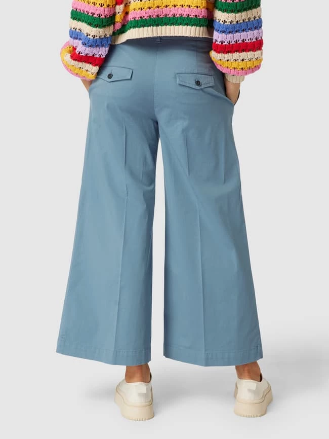 Brax Culotte Mit Teilungsnähten Modell 'Maine' - Rauchblau – Bild 5