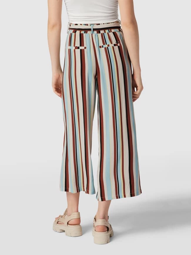 Tom Tailor Denim Culotte Mit Streifenmuster - Mittelbraun – Bild 5