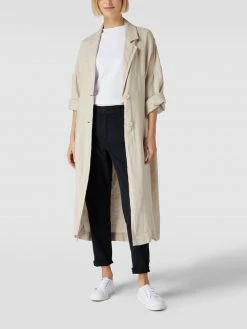 Cambio Stoffhose Mit Stretch-Anteil Modell 'Kacie' - Marineblau