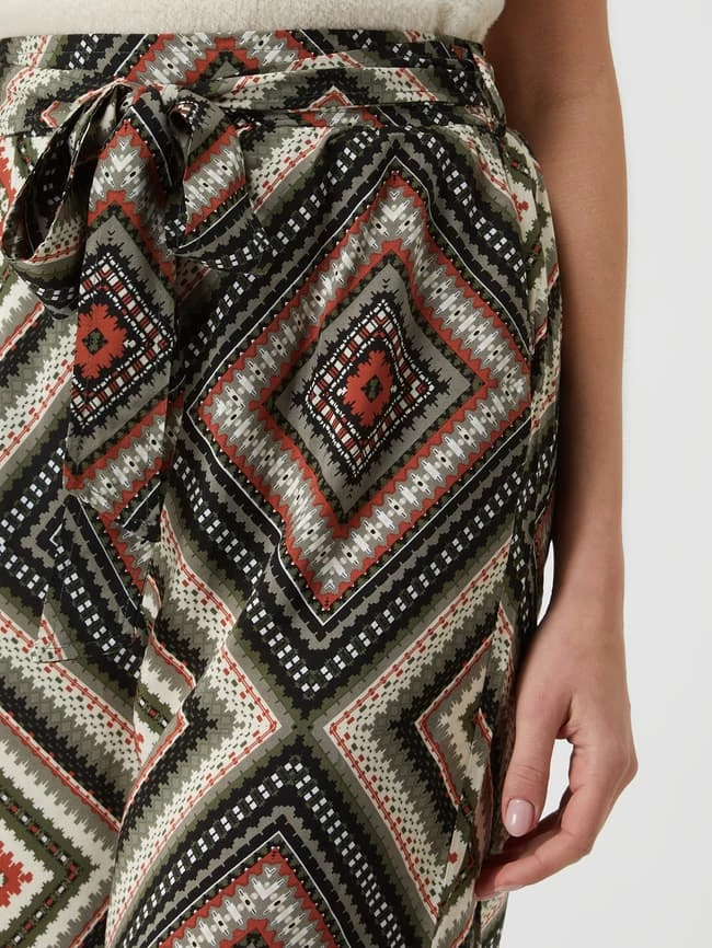 Apricot Culotte Aus Viskose - Khaki – Bild 3