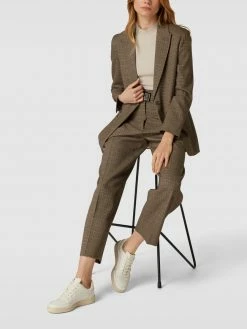 Cinque Culotte Mit Hahnentrittmuster Modell 'SONJA' - Taupe