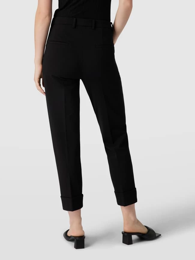 Cambio Stoffhose Mit Bügelfalte Modell 'KRYSTAL' - Schwarz – Bild 5