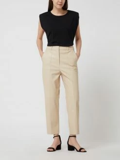 Taifun Hose In Leder-Optik - Sand