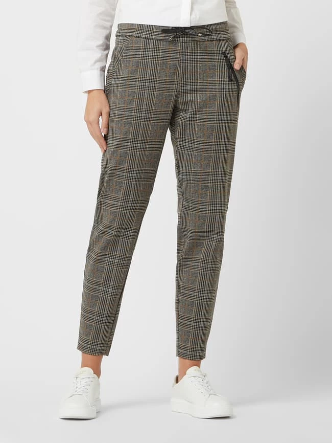 Toni Dress Jogpants Mit Glencheck Modell 'Sue' - Schwarz – Bild 4