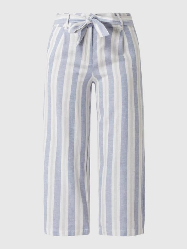 Only Culotte Aus Leinenmischung Modell 'Caro' - Blau – Bild 2