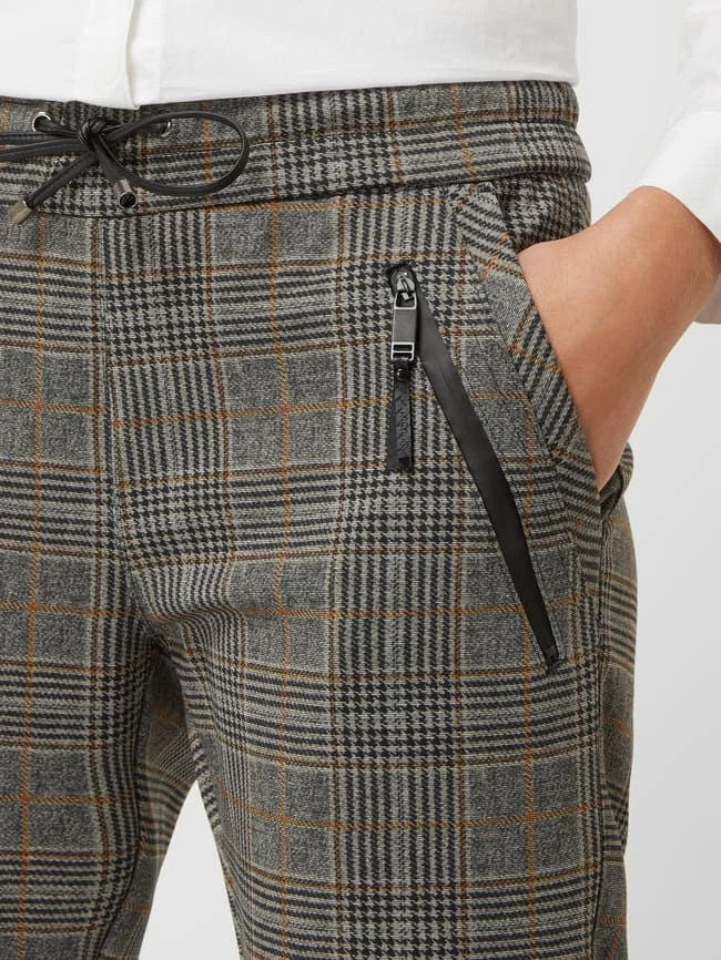 Toni Dress Jogpants Mit Glencheck Modell 'Sue' - Schwarz – Bild 3