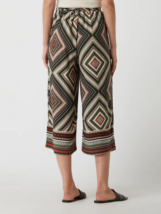 Apricot Culotte Aus Viskose - Khaki – Bild 5