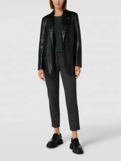 Brax Hose Mit Label-Applikation Modell 'Maron' - Dunkelgrau