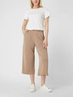 Vila Culotte Aus Modalmischung - Sand