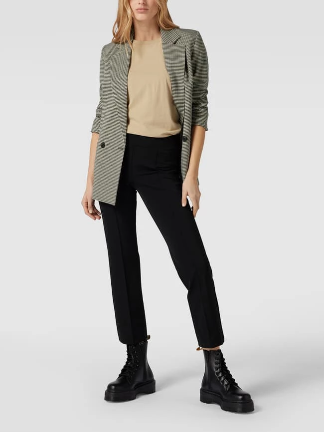 Cambio Stoffhose Mit Bügelfalten Modell 'RANEE EASY KICK' - Schwarz