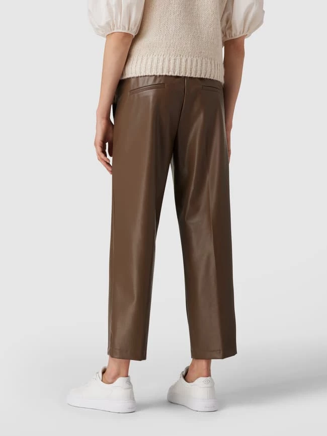 Cambio Hose In Leder-Optik Modell 'Colette' - Haselnuss Braun – Bild 5