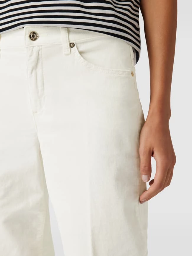 MAC Culotte Aus Cord Modell 'RICH CULOTTE' - Offwhite – Bild 3