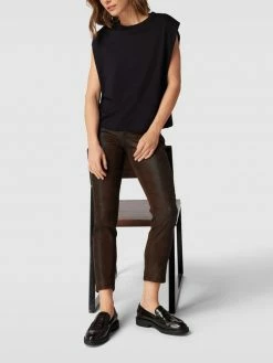 Buena Vista Hose Mit Animal-Print Modell 'FLORIDA' - Dunkelbraun