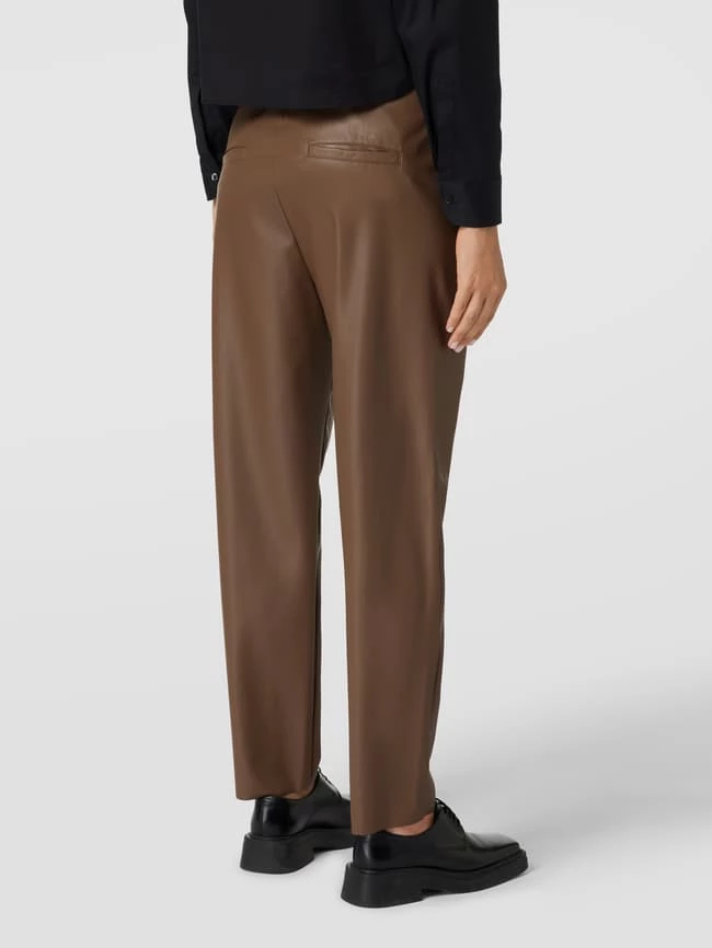 Raffaello Rossi Hose In Leder-Optik Modell 'Sanela' - Hellbraun – Bild 5