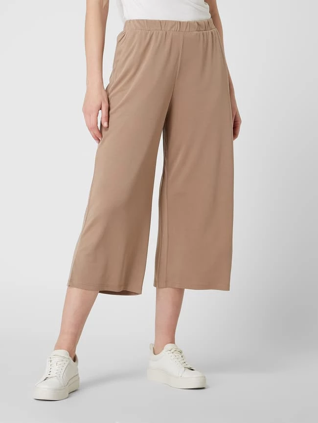 Vila Culotte Aus Modalmischung - Sand – Bild 4