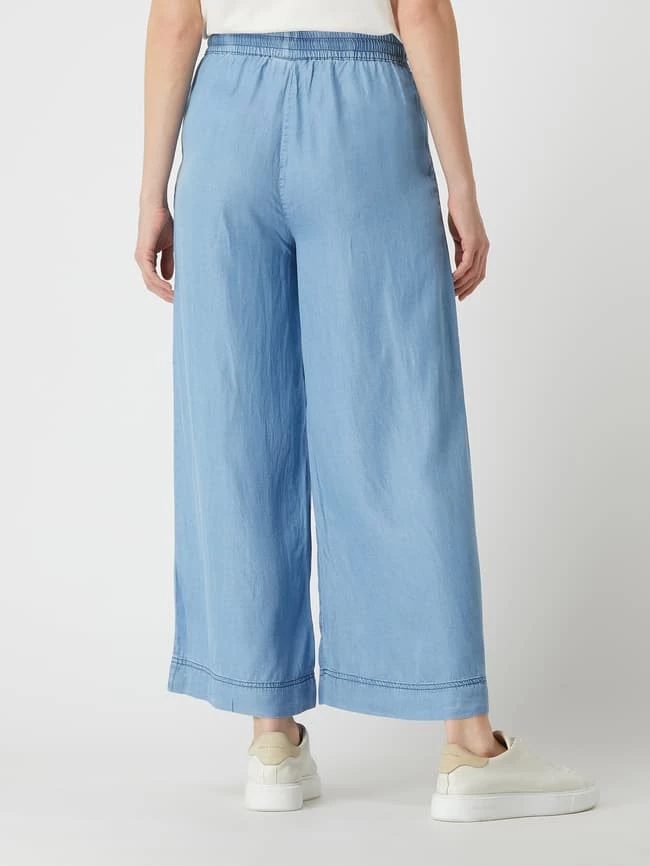 FREE/QUENT Culotte Aus Lyocell Modell 'Coin' - Hellblau – Bild 5