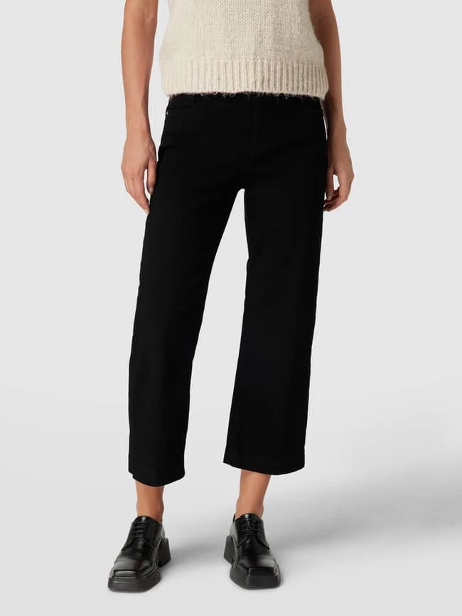 MAC Culotte Mit Label-Patch Modell 'Rich' - Schwarz – Bild 4