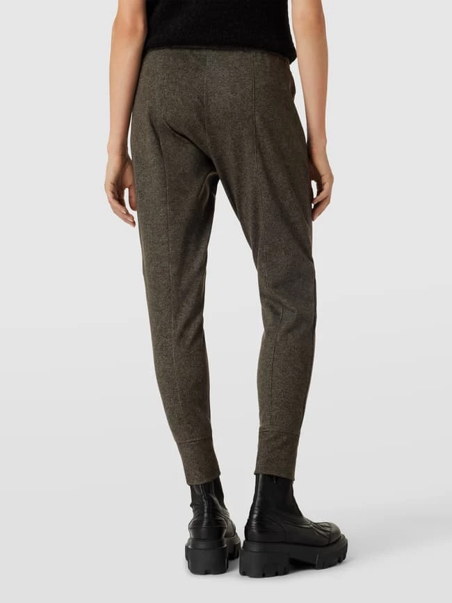 Brax Relaxed Fit Jogpants Mit Strukturmuster - Khaki – Bild 5