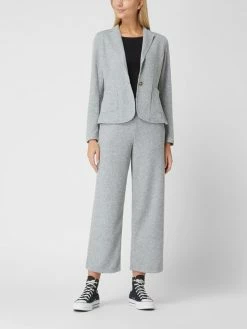 Tom Tailor Loose Fit Hose Mit Rippenstruktur - Hellgrau