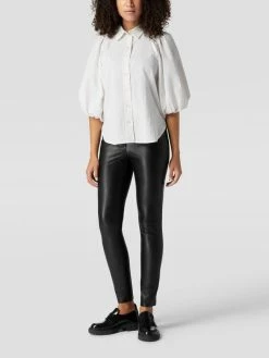 Cambio Leggings In Leder-Optik Modell 'RAY 5 POCKET' - Schwarz