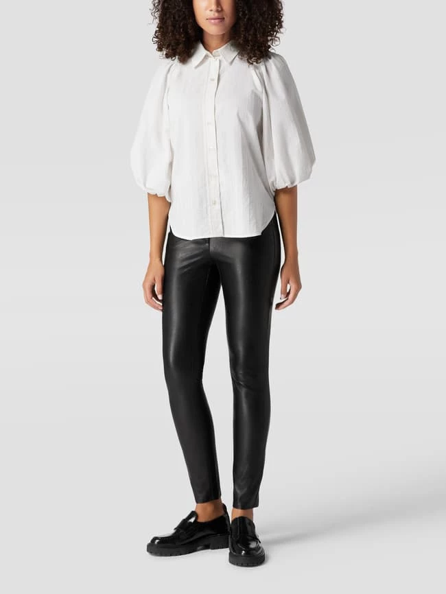 Cambio Leggings In Leder-Optik Modell 'RAY 5 POCKET' - Schwarz