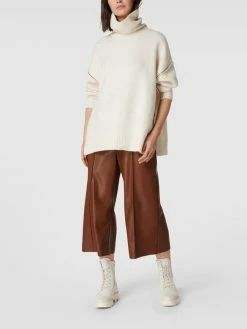BOSS Culotte In Leder-Optik Modell 'Telita' - Cognac