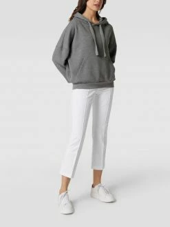 Cambio Bundfaltenhose Mit Elastischem Bund - Weiß