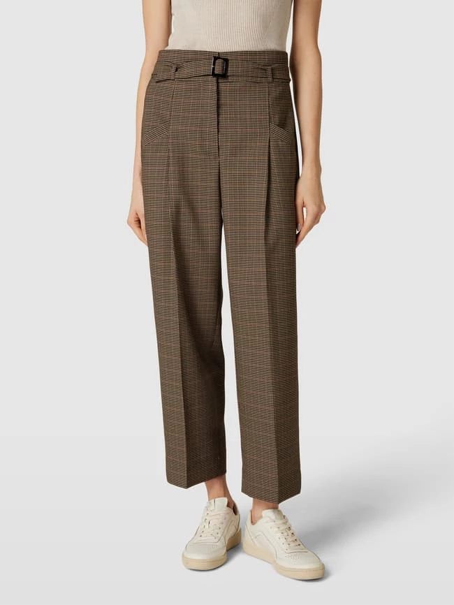 Cinque Culotte Mit Hahnentrittmuster Modell 'SONJA' - Taupe – Bild 4