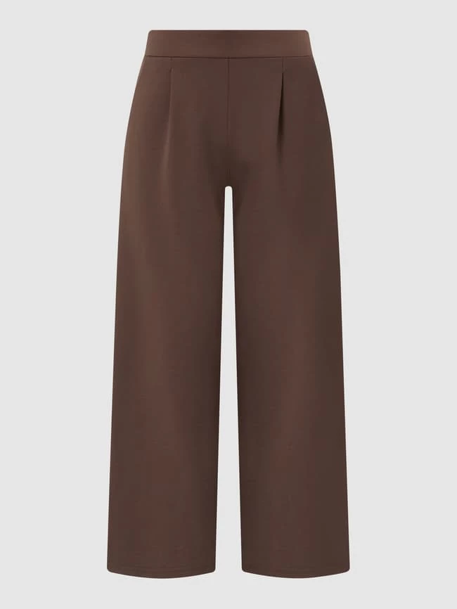 ICHI Culotte Mit Stretch-Anteil Modell 'Kate' - Dunkelbraun – Bild 2
