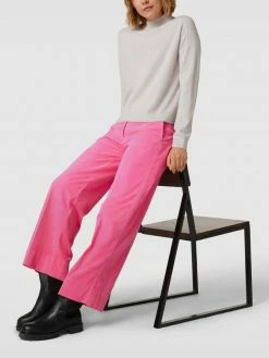 Cambio Culotte Mit Bügelfalten Modell 'Ally' - Pink