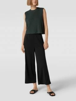 Jake*s Casual Culotte Mit Elastischem Bund - Schwarz
