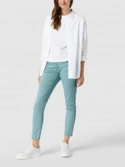 Buena Vista Hose Mit Label-Details - Hellblau