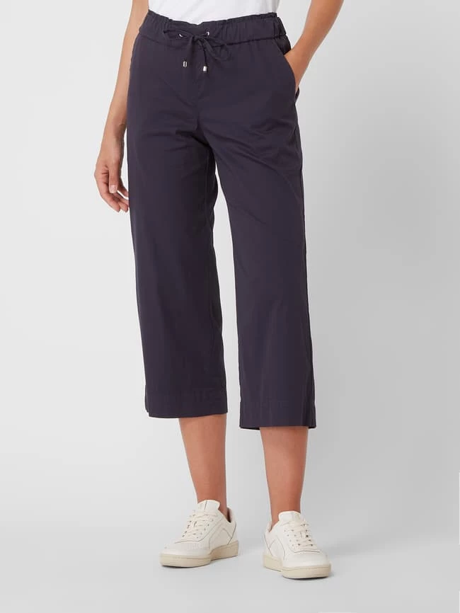 Toni Dress Culotte Mit Stretch-Anteil Modell 'Pia' - Dunkelblau – Bild 4
