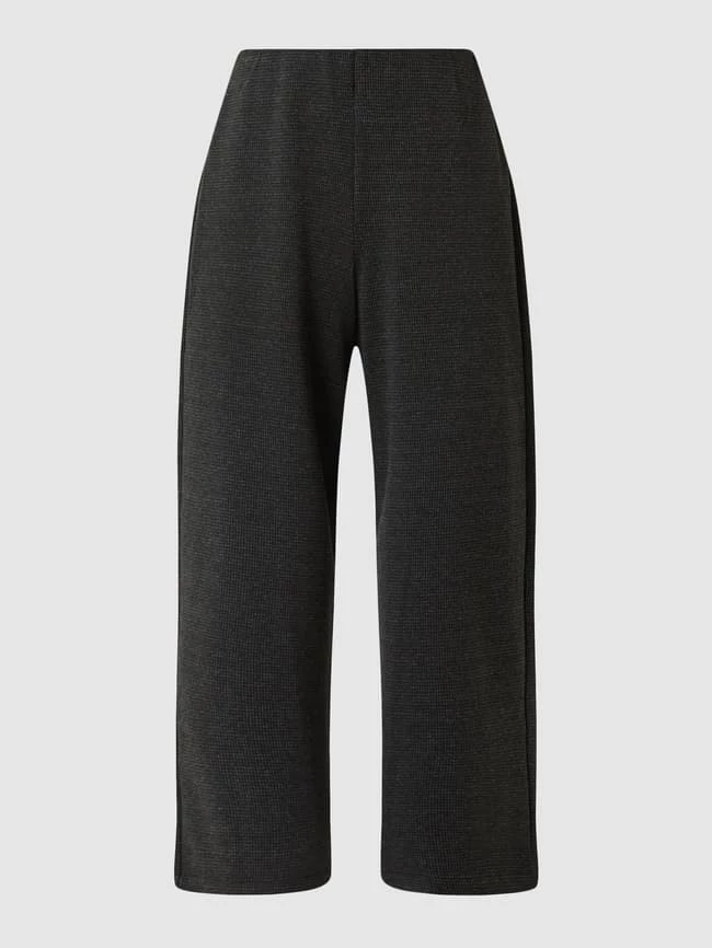 Tom Tailor Denim Culotte Mit Hahnentritt-Dessin - Anthrazit – Bild 2